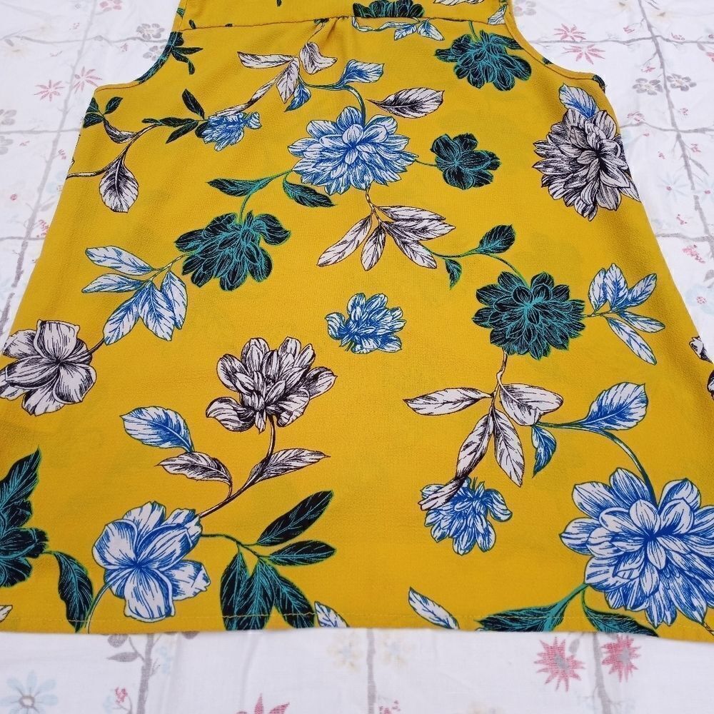 C&e Multicolored Sleeveless Floral Blouse SCondi - Picture 8 of 8